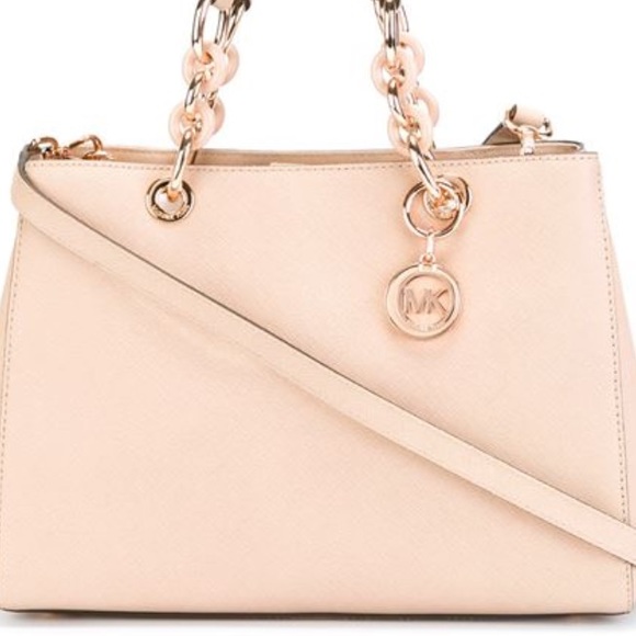 Brand new blush Cynthia with rose gold.