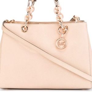 Brand new blush Cynthia with rose gold.