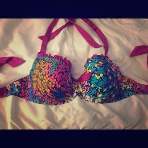 ASOS floral bikini top