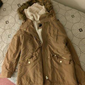 Fashion Nova jacket - camel