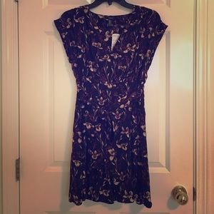 Black Floral Dress (NWT)