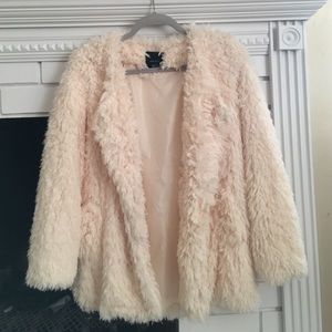 Faux Fur Coat/Cardigan