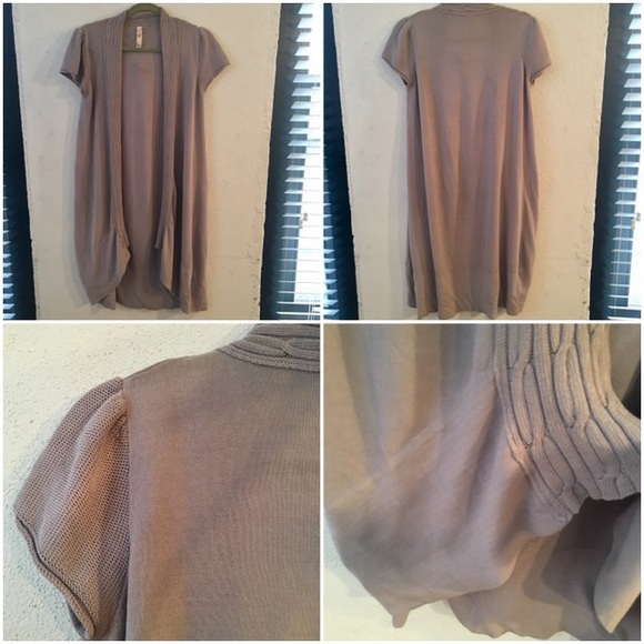 Renee C. Short-sleeve Duster