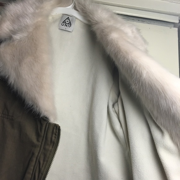 UNIF ARMY SHERPA JACKET - Picture 3 of 4