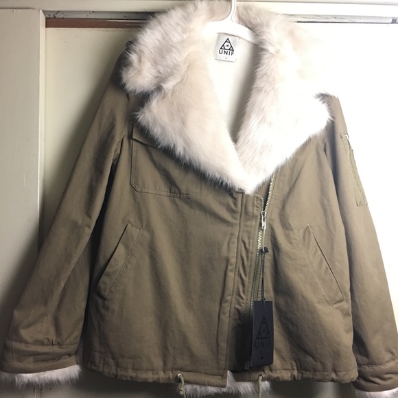UNIF ARMY SHERPA JACKET - Picture 4 of 4