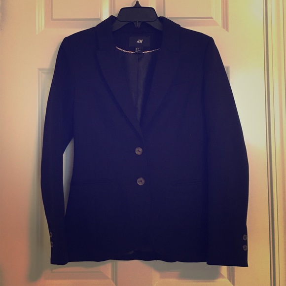 Black Button-Up Blazer