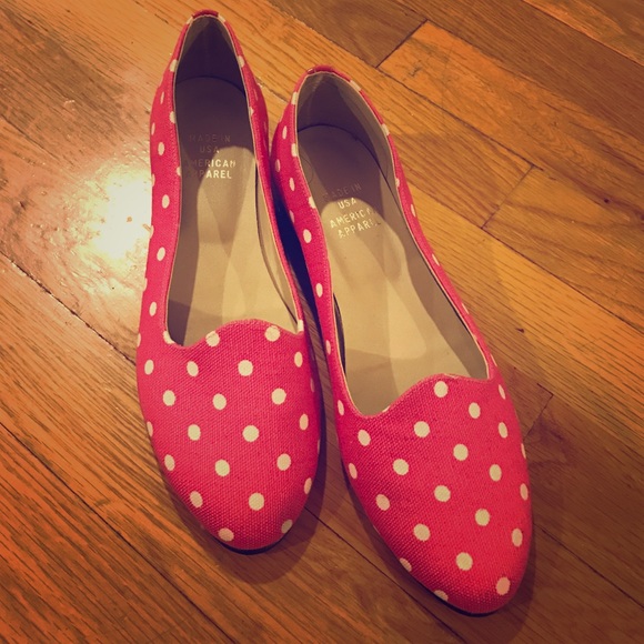 ❌SOLD❌American Apparel Pink Flats