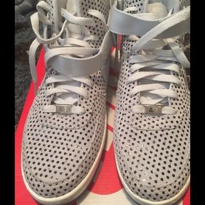 Nike Air Force one high top.