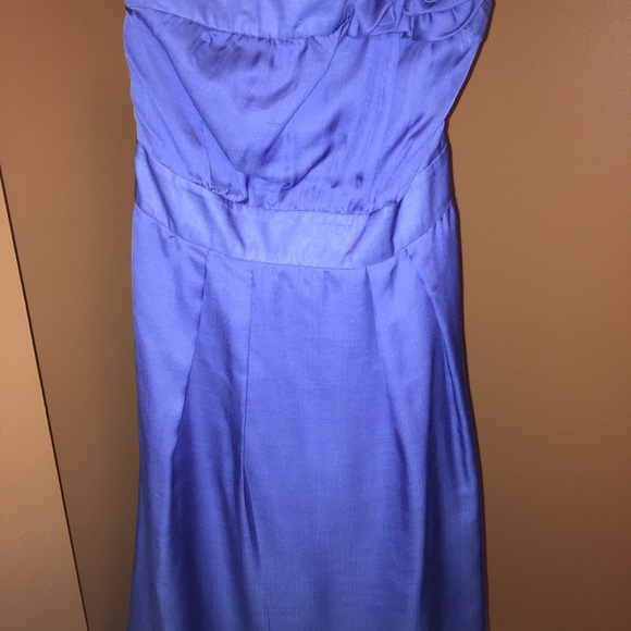 One Shoulder Ruffle Cocktail Dress - Picture 3 of 4