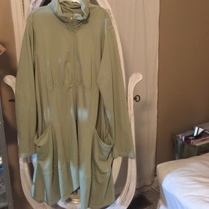 Cotton zip up jacket.