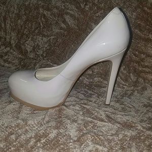 Kelsi Dagger Nude Platform heels
