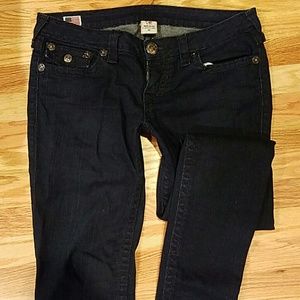 True Religion Julie Super T 32 Long Skinny