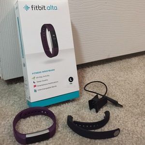 CYBER SALE! Fitbit Alta w/ small & large bands!