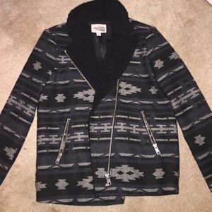 Tribal print winter jacket