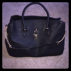 Black handbag