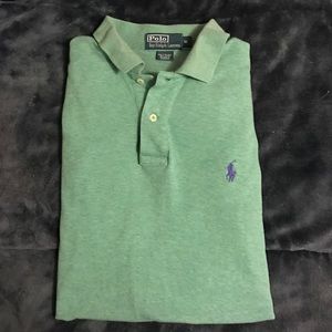 Green Soft Cotton Polo