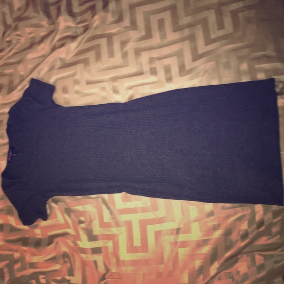 Midi dress size small charcoal gray