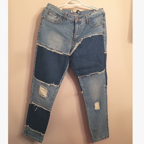ASOS Denim - Patchy Boohoo Skinny Jeans
