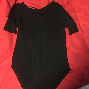 Black quarter sleeve