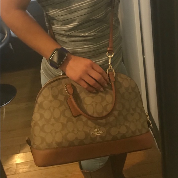 Coach PVC Dome Satchel. - Picture 6 of 6