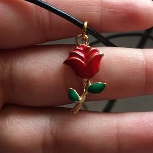 Rose necklace