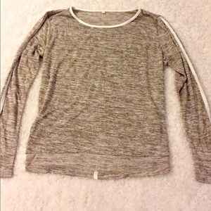 Soft Longsleeve Sz S w/White Accent Stripes New