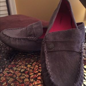 Bass suede loafers. Size 9 woman. New, never worn