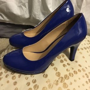 Mootsies Tootsies Blue Heels