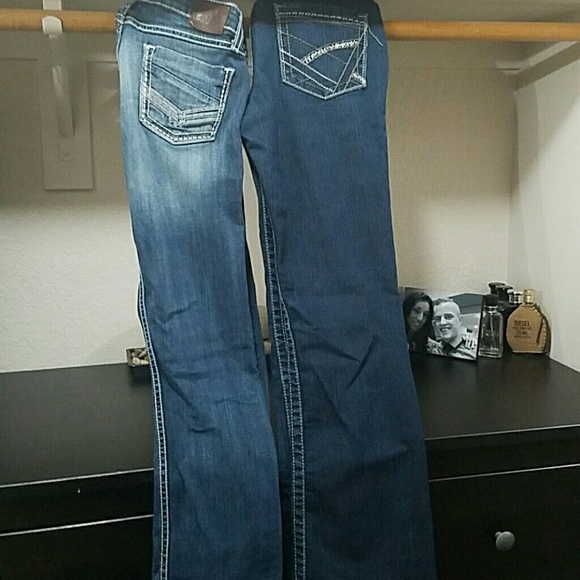 2 pair Bke jeans