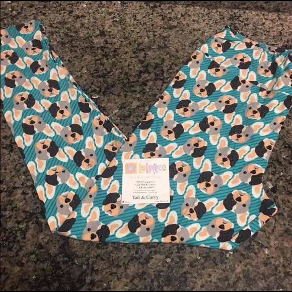 Frenchie TC LuLaRoe Leggings