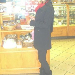 Kristen Blake trench coat