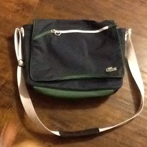 Lacoste messenger computer bag