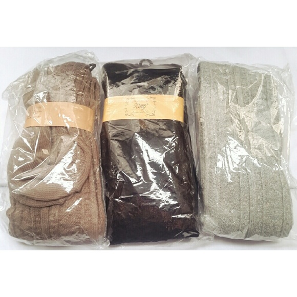 SALE! Over the Knee Boot Socks Knit Black NEW! - Picture 2 of 3