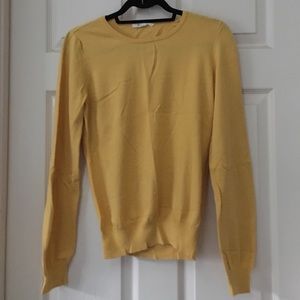 yellow cotton sweater