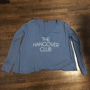 Blue Wildfox hangover club jumper