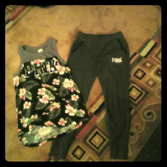 Vs pink jogger