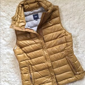 GAP Gold Down-Filled Vest