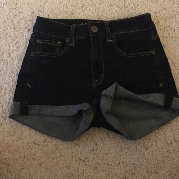 American Eagle Size 2 Denim High Waisted Shorts