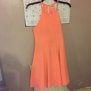 Cute salmon colored dress