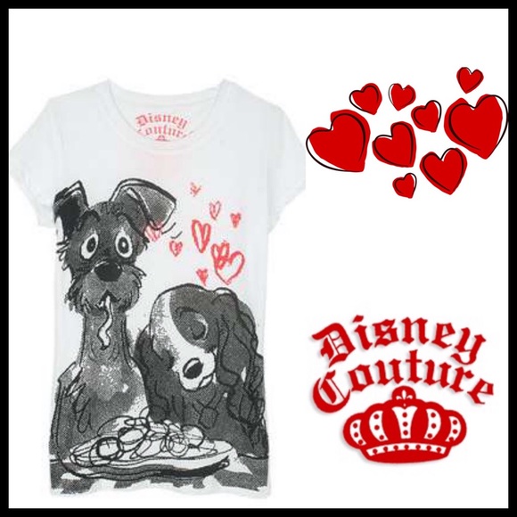 NWOT Disney Lady and the Tramp Dogs & spaghetti