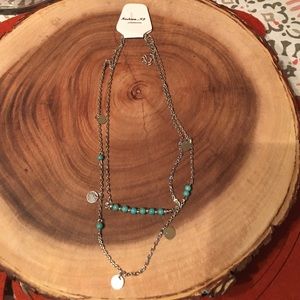 Dainty Two layer necklace