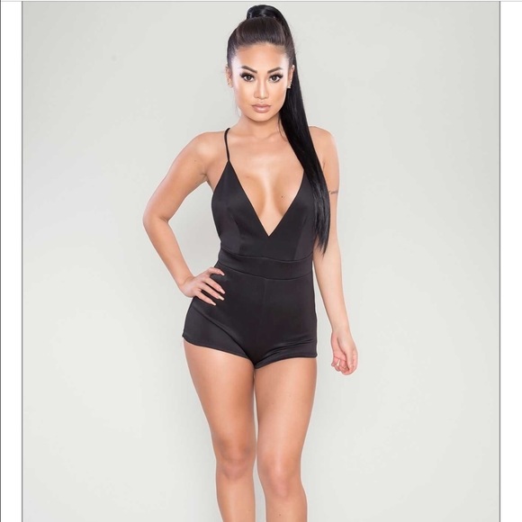 BRAND new, never worn ! Sexy low cut romper