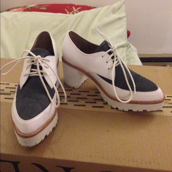 Jeffrey Campbell Vernita white calf leather