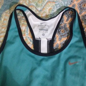 Nike Dri Fit size Medium Razor Back Workout shirt