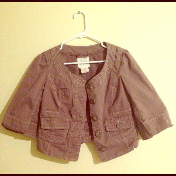 Anthropologie Idra cropped jacket size 4 S