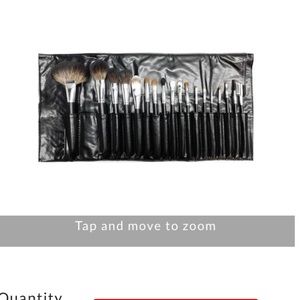 morphe brushes 18 piece sable brush set 18pcs