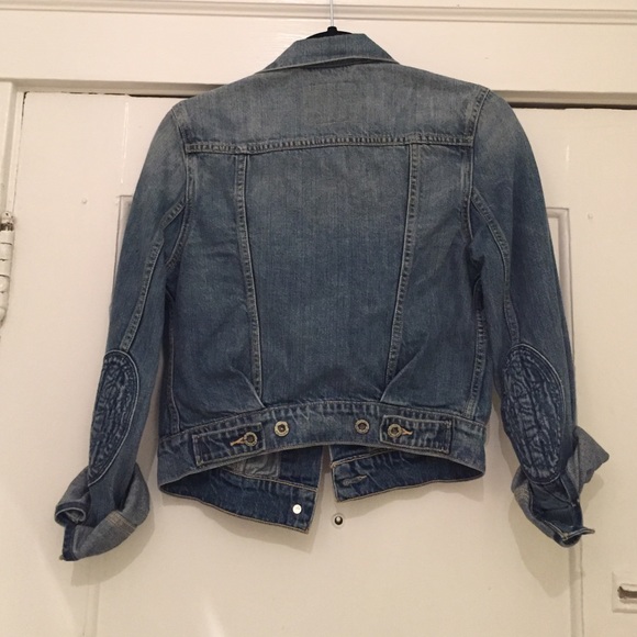 Levi's denim trucker with elbow patch size Small - Picture 4 of 4