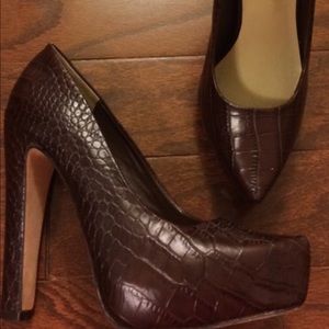 Bebe Leather Pumps
