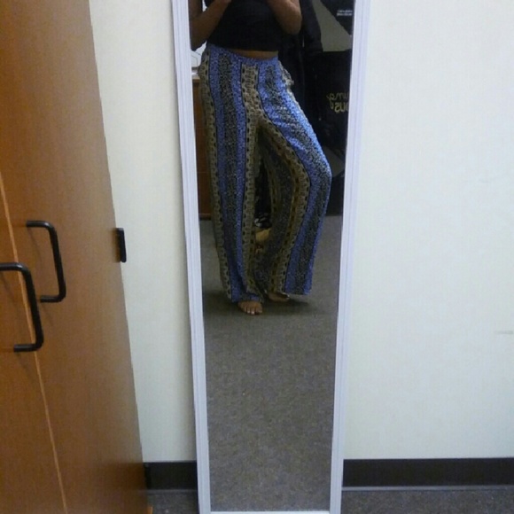 Decorative Wide Leg Pants