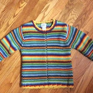 Baby gap kids striped sweater acrylic/wool